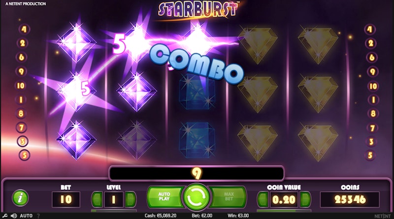 Play Starburst by NetEnt