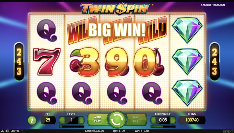 Play Twin Spin by NetEnt