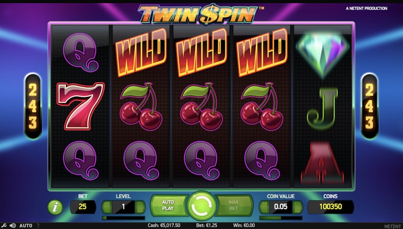 Try Twin Spin by NetEnt
