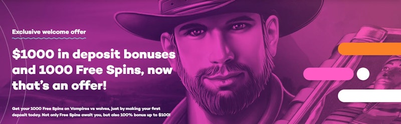 100 no-deposit free spins on 21.com casino