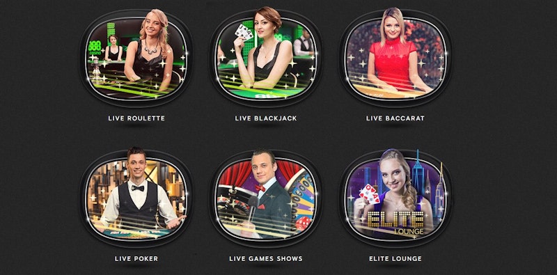 Play Live Casino at 888casino