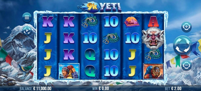 9k Yeti Slot from Yggdrasil