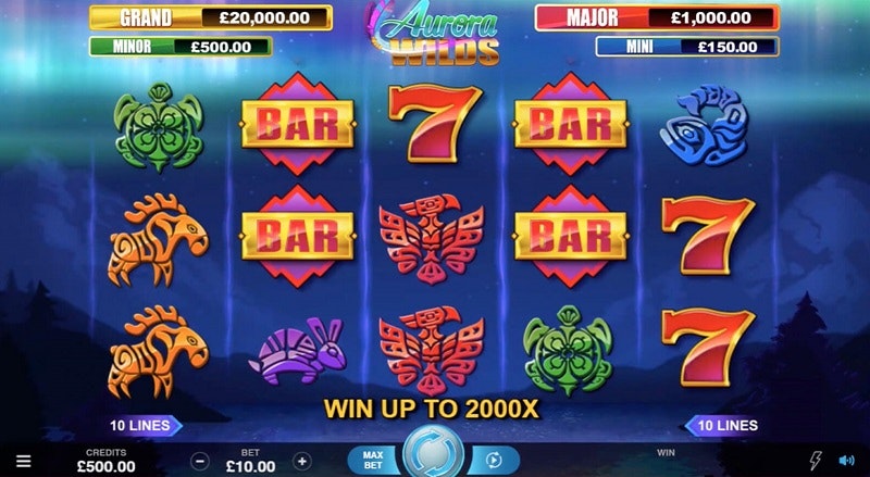 Aurora Wilds Slot from Microgaming