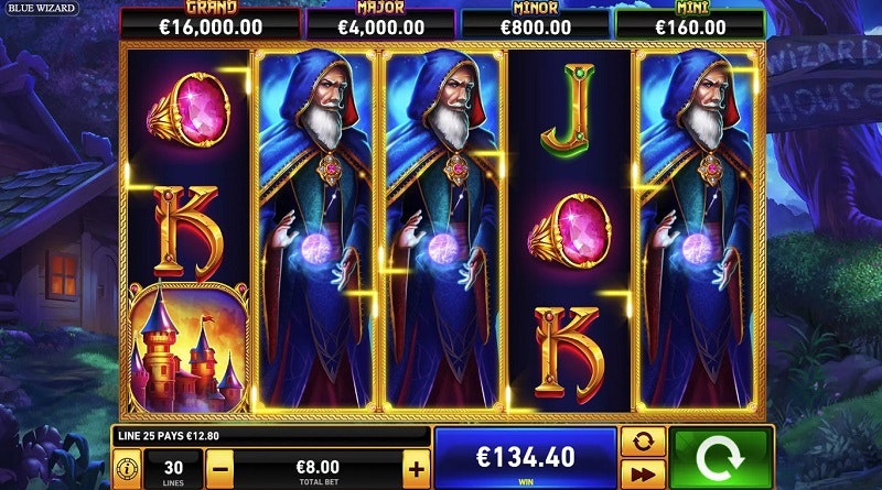 Blue Wizard Slot - Play Online at King Casino