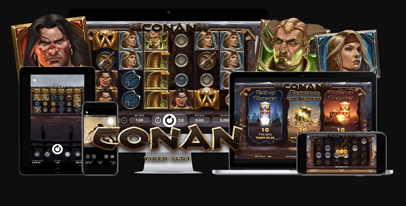 Conan video slot games