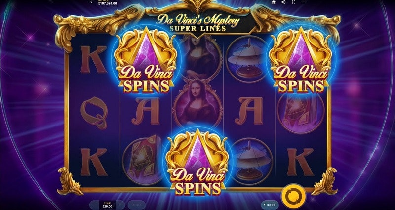 Da Vinci’s Mystery Super Lines from Red Tiger