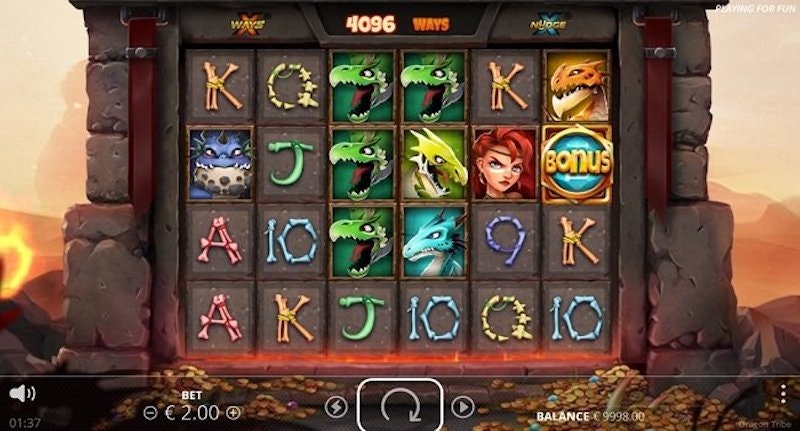 Dragon Tribe Slot from NoLimit City