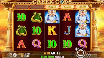 Greek Gods from Pragmatic Play