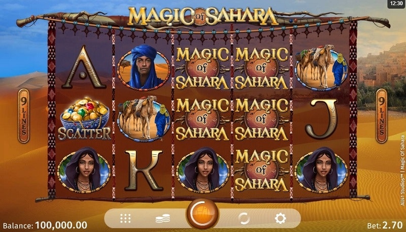 Magic of Sahara Slot from Microgaming