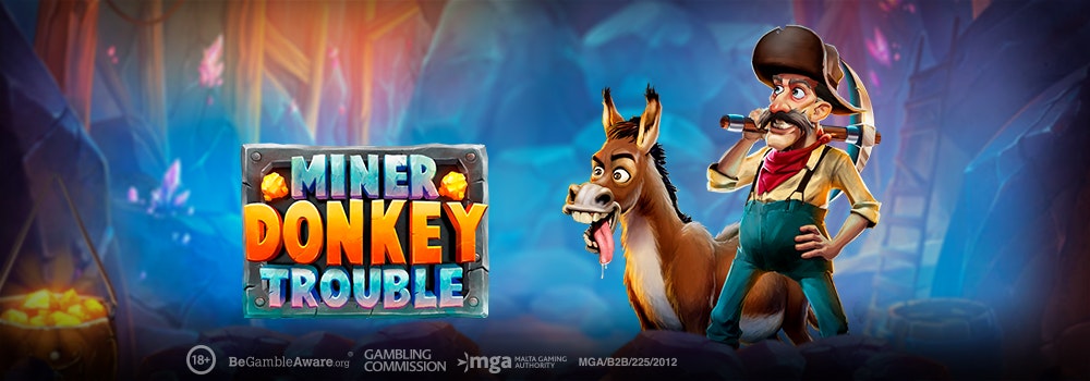 Collect Gems in Miner Donkey Trouble