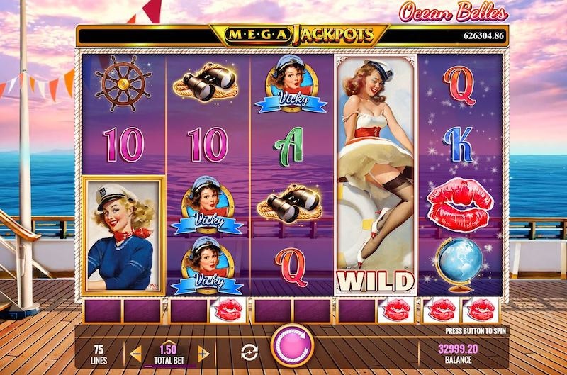 MegaJackpots Ocean Belles Slot
