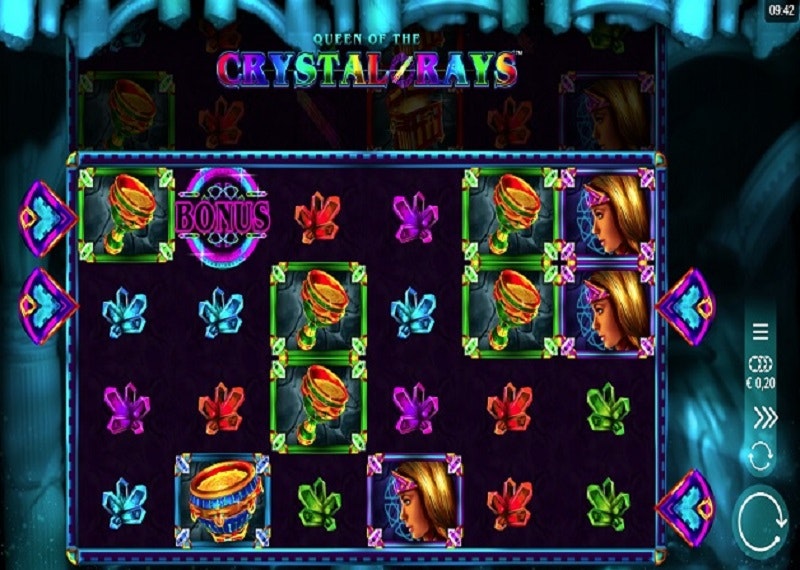Queen of the Crystal Rays Slot from Microgaming