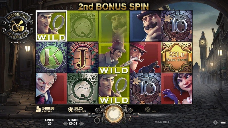 Sherlock of London Slot from Microgaming