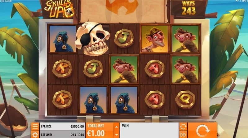 Skulls UP! Slot from Quickspin