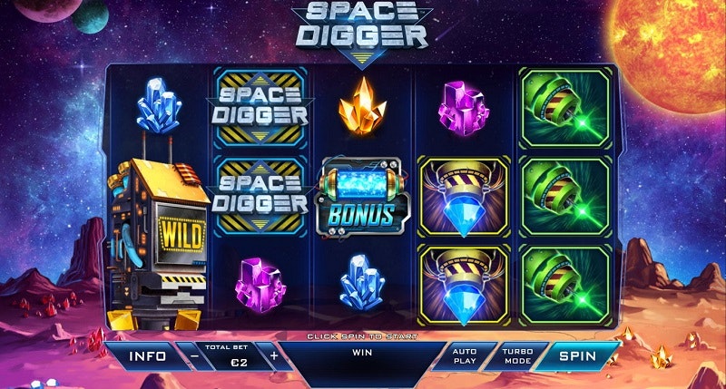 Space Digger Slot from Playtech