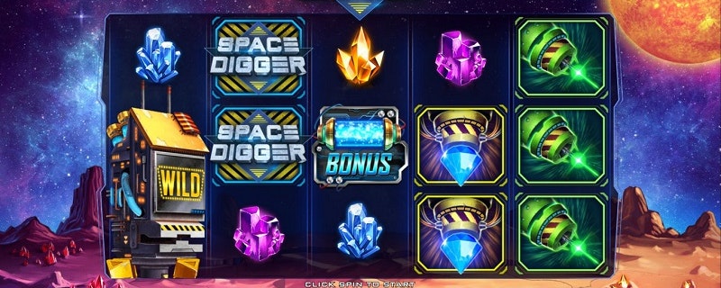 Space Digger Slot from Playtech