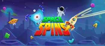 Explore galaxies in the new Space Spins slot