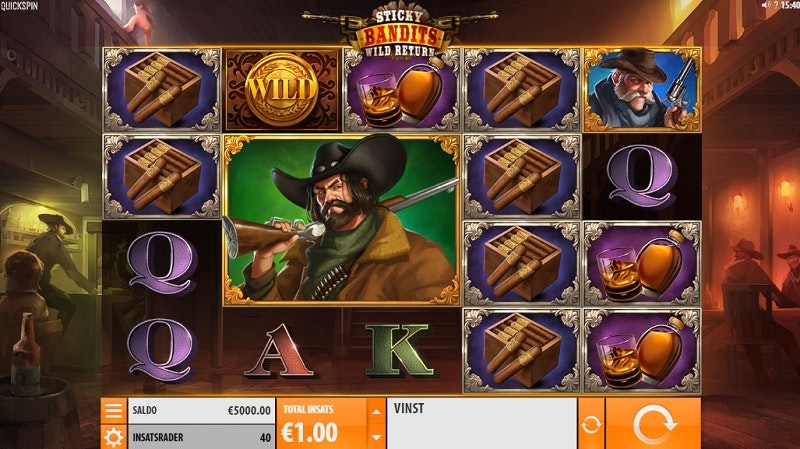 Sticky Bandits: Wild Return from Quickspin