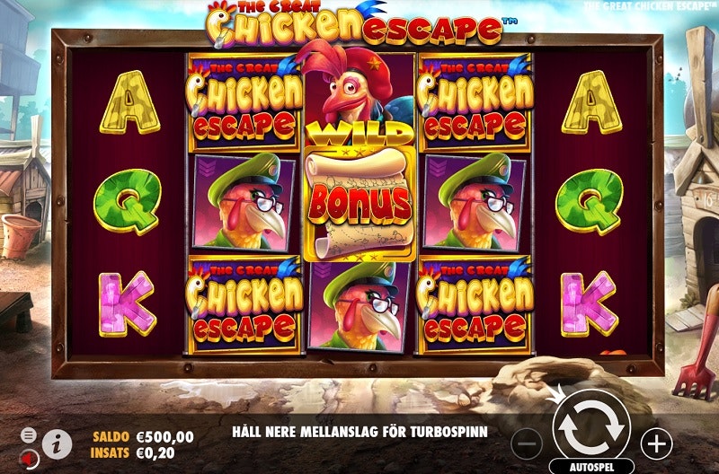 The Great Chicken Escape from Pragmatic Play