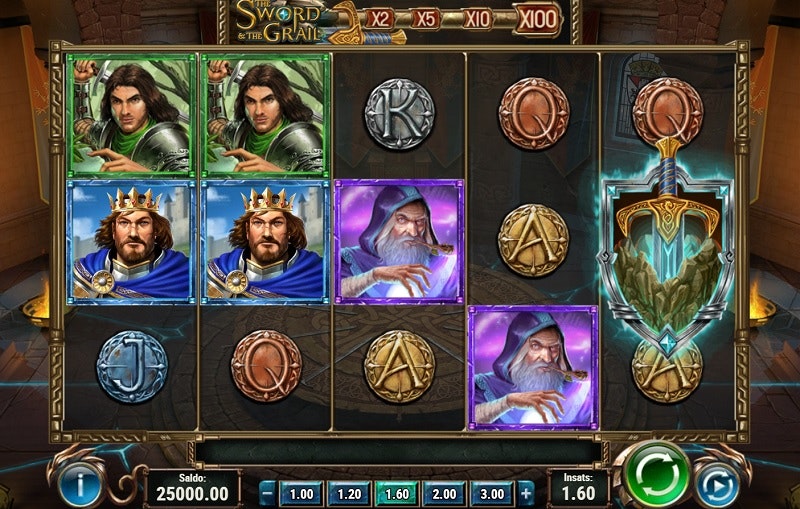 The sword and the grail slot free online games
