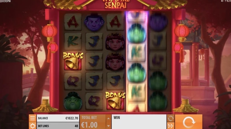 Vampire Senpai from Quickspin