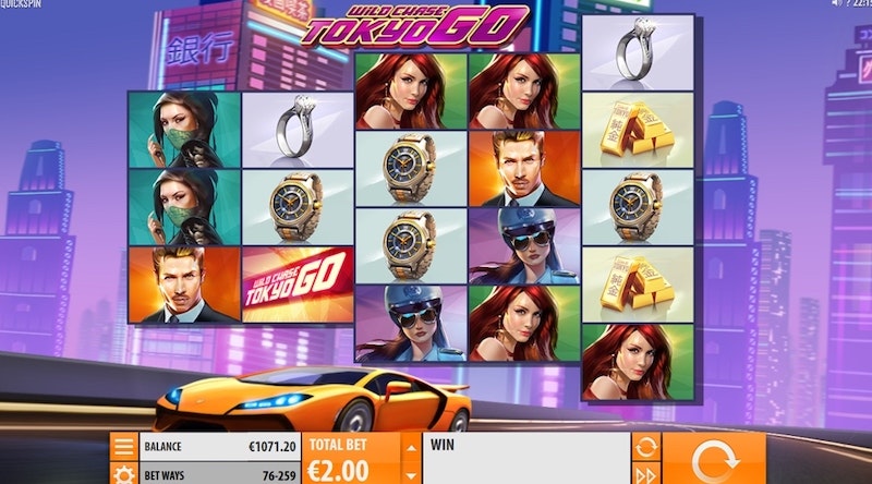 Wild Chase: Tokyo Go Slot from Quickspin - Play It Here