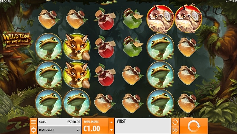 Wild Tome of the Woods Slot from Quickspin