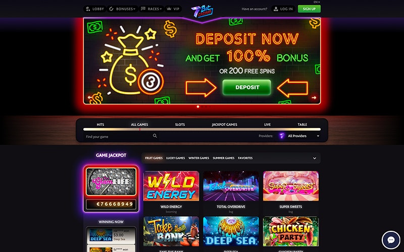 no deposit bonus codes for 7bit casino
