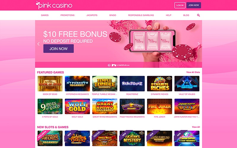 pink casino bonus codes 2024
