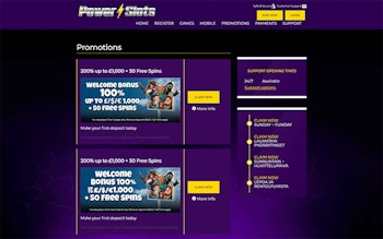 Power Slots Casino Bonus