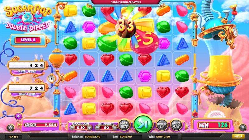 Play Sugar Pop 2: Double Dipped by Betsoft